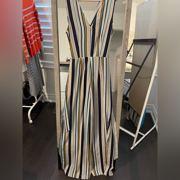 Colourful Striped Jumpsuit - Picture 2 of 6
